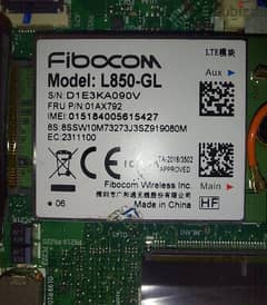 Lenovo ThinkPad T480/P53 Fibocom L850-GL CAT9 LTE 4G WWAN Card