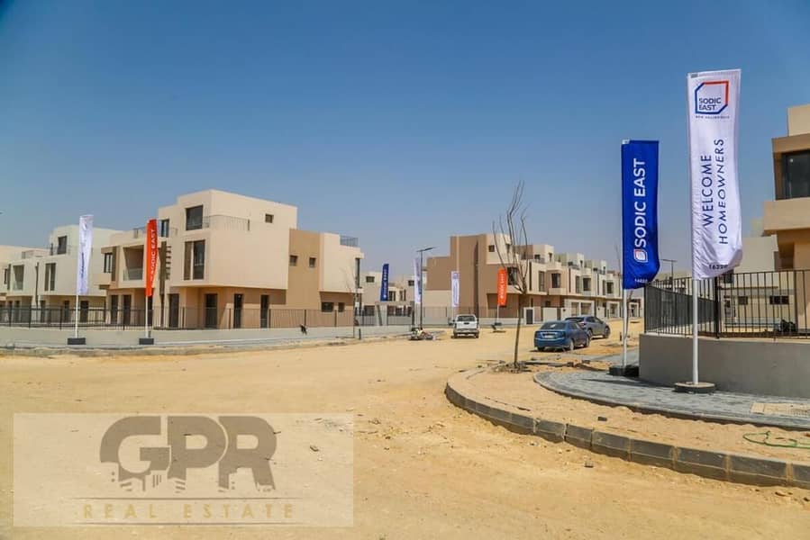 تاون هاوس بسعر لقطه في كمبوند سوديك ايست | Townhouse at a snapshot price in Sodic East Compound 7