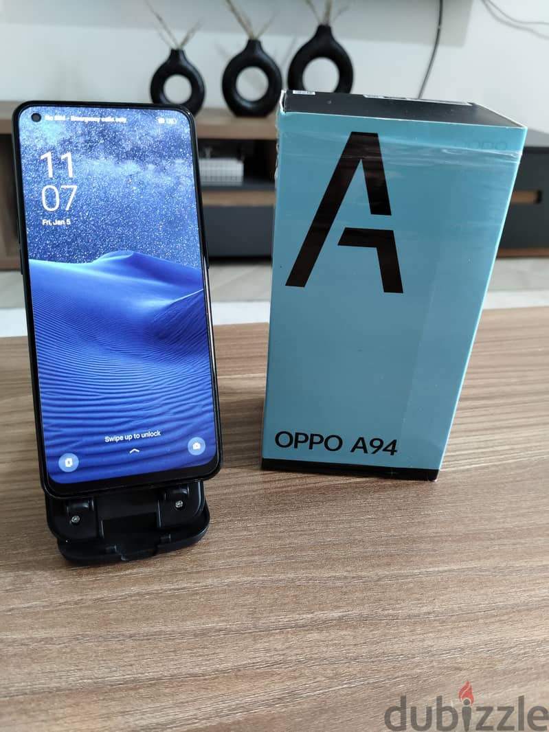 Oppo a 94 للبيع بالكرتونه والشاحن الاصلي مستعمل استعمال خفيف 0