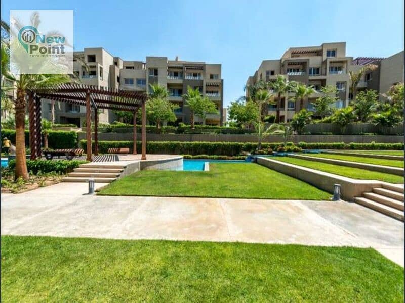 Own with Hassan Allam a 3-bedroom apartment with a garden, a very special division, a prime location for sale in the Hub Town Hassan Allam Compound 2