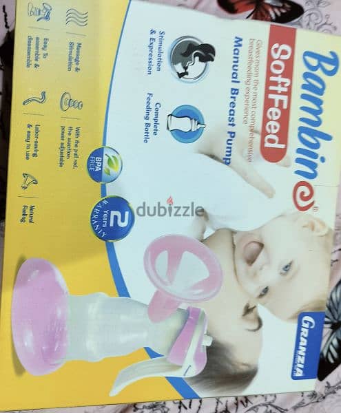 breast pump granzia used twice. 2