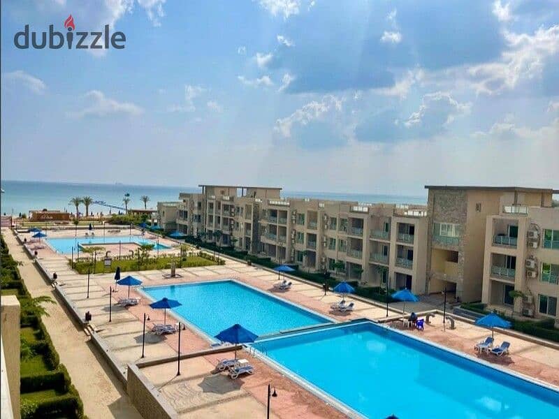 للبيع دوبلكس Sea View استلام فورى + تشطيب كامل بالتكيفات فى اروما Aroma السخنة 2