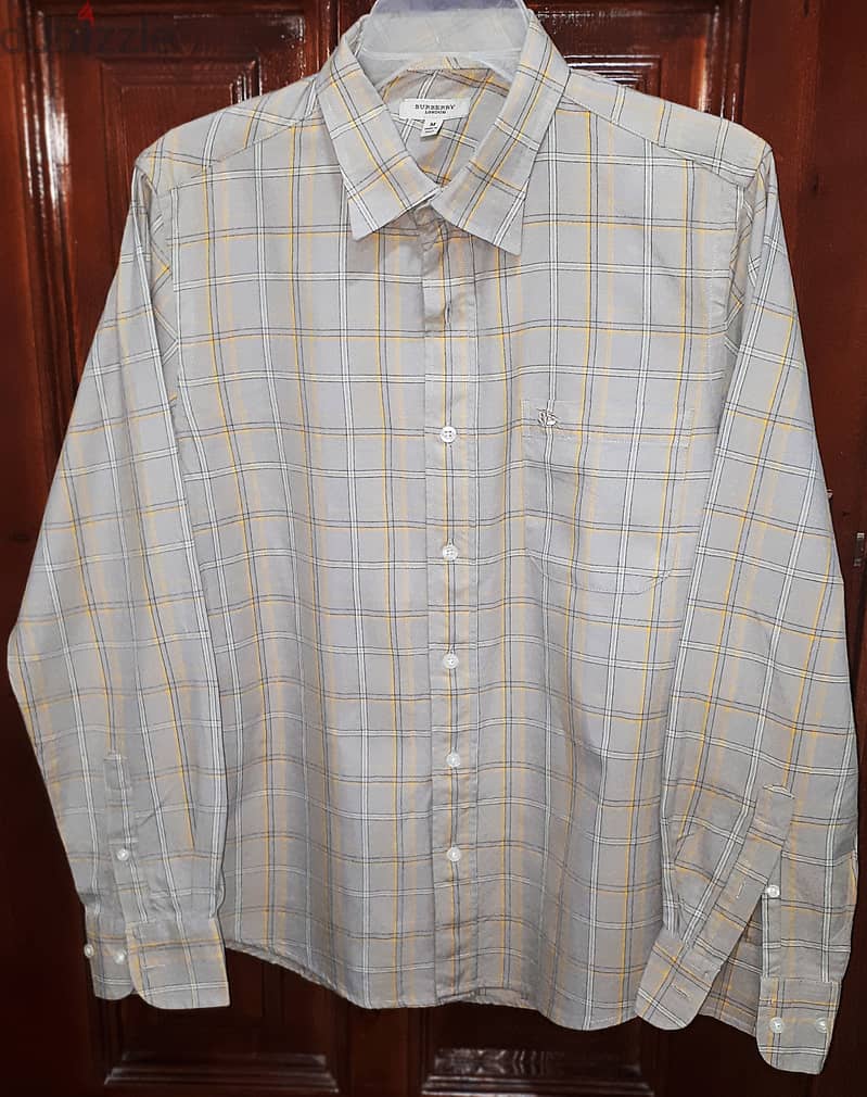 Burberry shirt قميص أيطالى بوربيرى 1