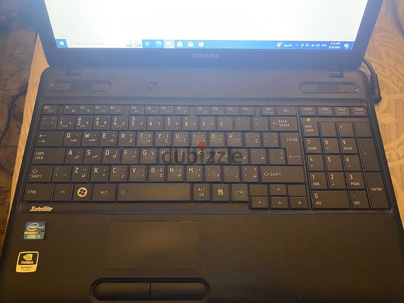 Laptop Toshiba Satellite C 660 زيروو 7