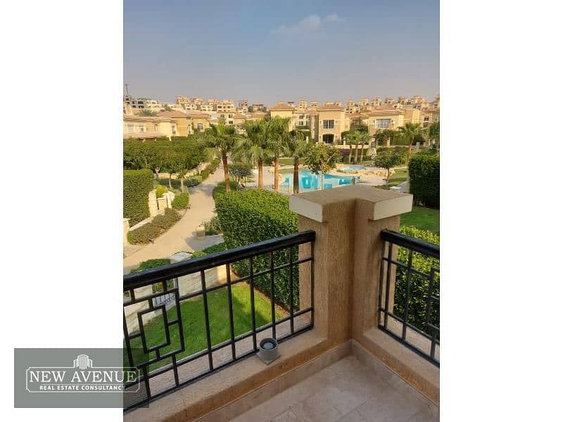 Standalone Villa With AC's in all rooms & appliances in Stone park compound New Cairo. 10