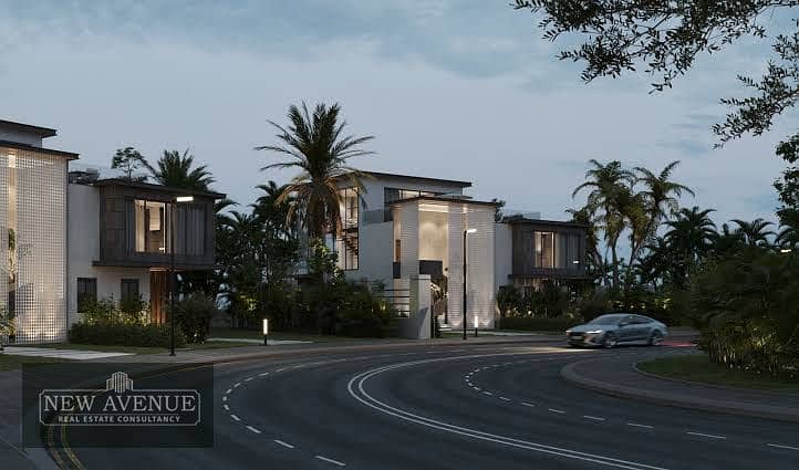 Villa - installments direct on Suez Road delivery 1year 3