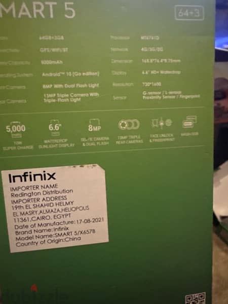 Infinix Smart 5 6