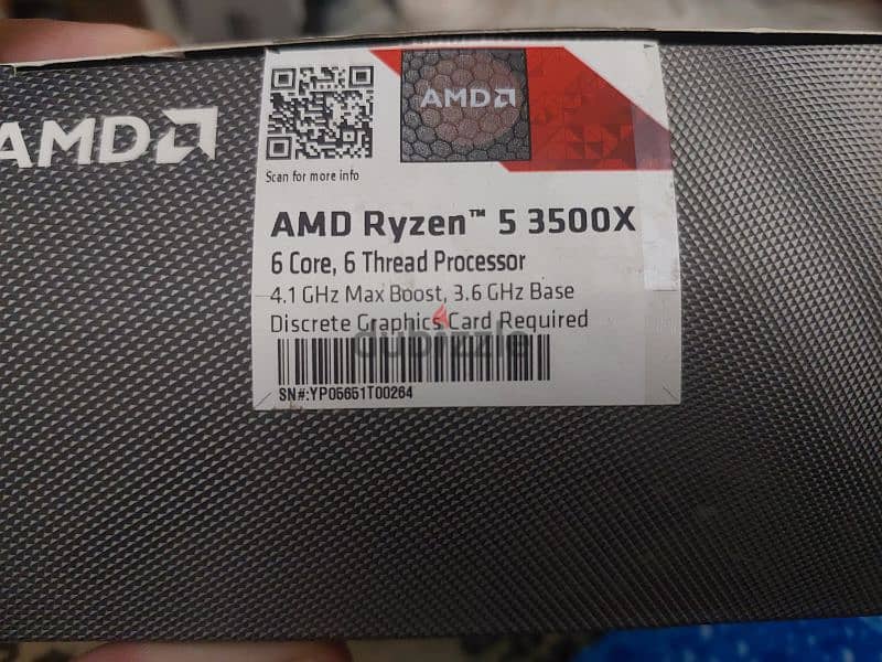 AMD Ryzen 5 3500 X 2