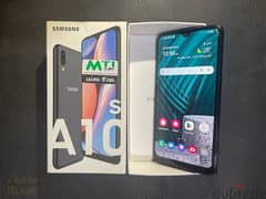 Samsung A10S with box . . waranty expired