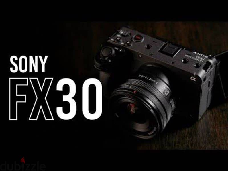 Sony fx30 cinema line 0