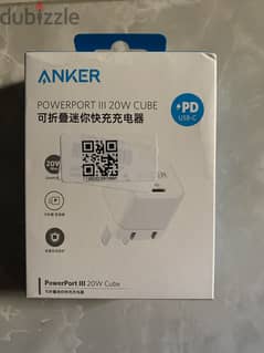 شاحن انكر anker 20w charger