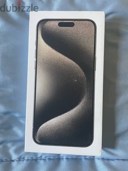 iPhone 15 pro Max 256 GB- New # sealed 0