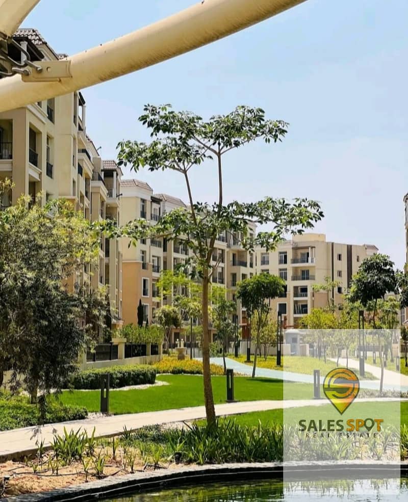 A distinctive studio for sale in Sarai Compound at the lowest price and a distinctive opportunity for investment next to Madinaty and minutes from the 2