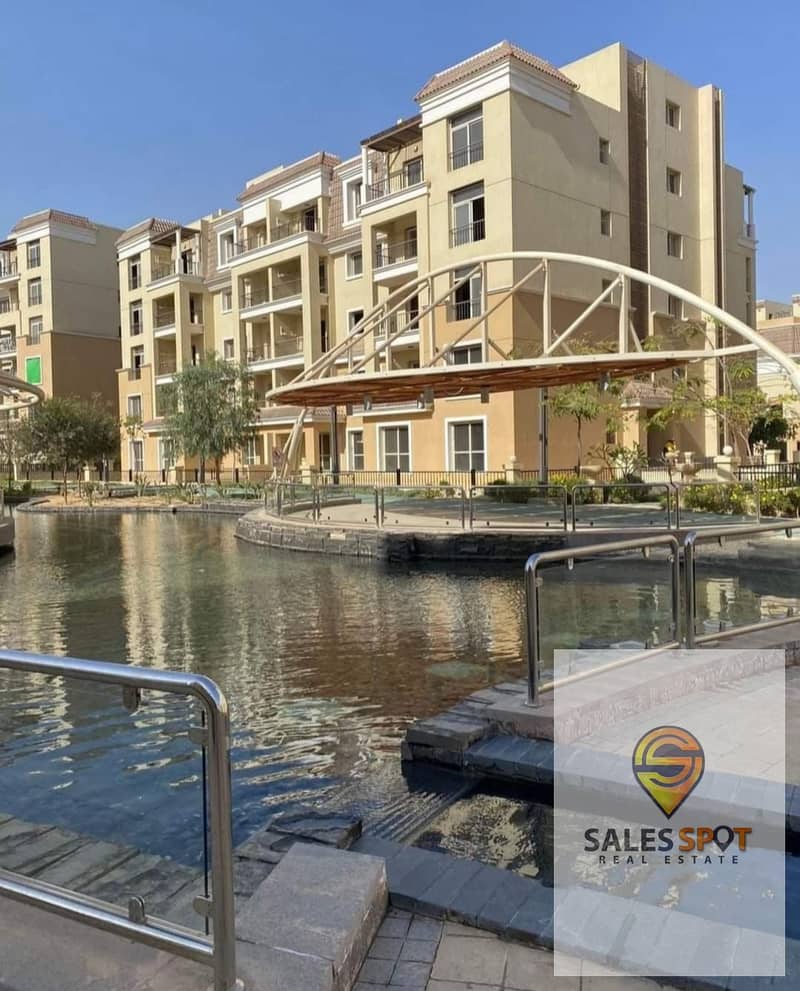 A distinctive studio for sale in Sarai Compound at the lowest price and a distinctive opportunity for investment next to Madinaty and minutes from the 7