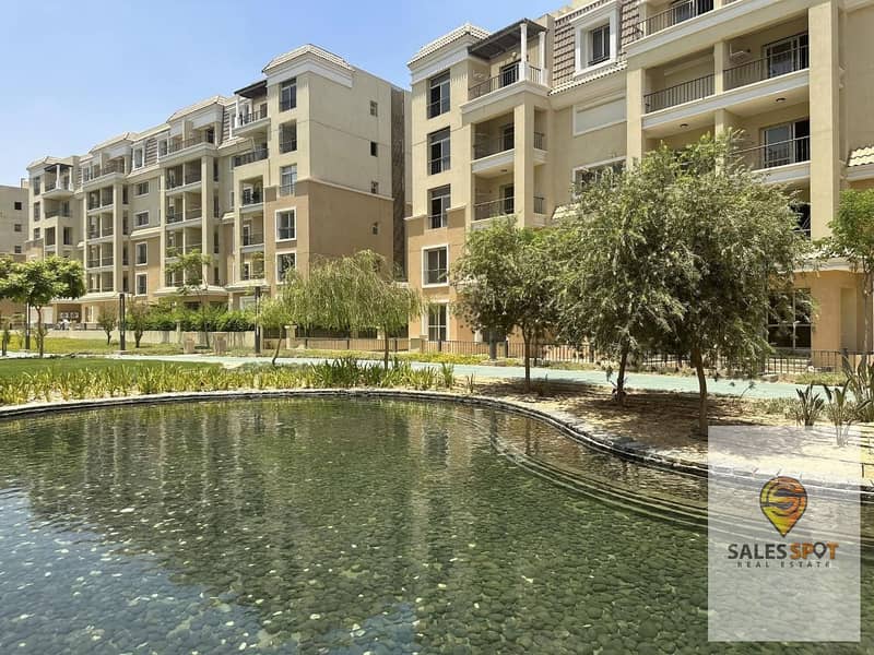 At the lowest price and a great opportunity for investment, own a distinctive studio for sale in Sarai Compound, next to Madinaty and minutes from the 4