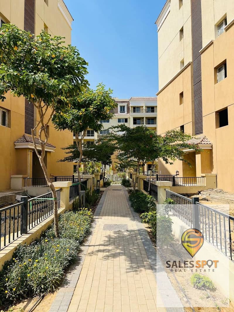 At the lowest price and a great opportunity for investment, own a distinctive studio for sale in Sarai Compound, next to Madinaty and minutes from the 8