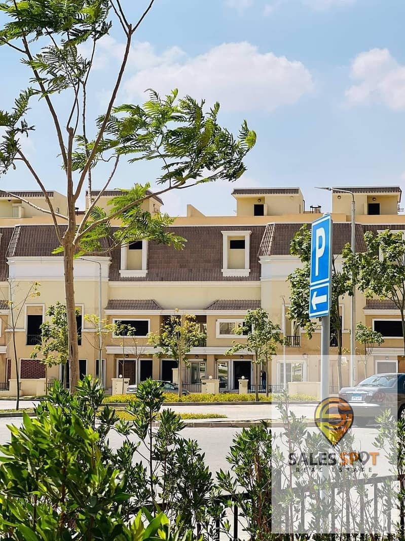 With a 42% cash discount Buy a villa with a distinctive garden for sale in The Butterfly Compound in the heart of Mostakbal City and next to Madinat 3