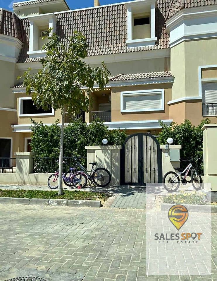 At a 42% discount, a 239 sqm villa + garden + roof for sale in The Butterfly Compound -- The Butterfly  in Mostakbal City, minutes from Fifth Settle 1