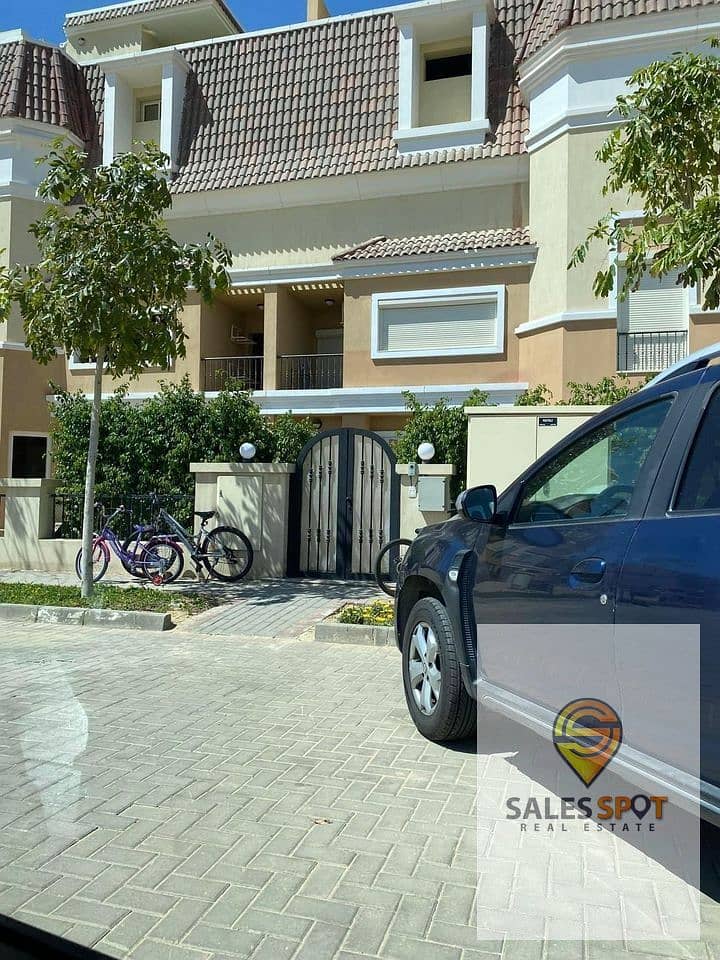 At a 42% discount, a 239 sqm villa + garden + roof for sale in The Butterfly Compound -- The Butterfly  in Mostakbal City, minutes from Fifth Settle 4