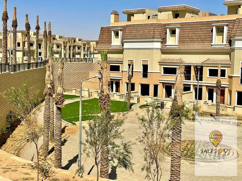 At a 42% discount, a 239 sqm villa + garden + roof for sale in The Butterfly Compound -- The Butterfly  in Mostakbal City, minutes from Fifth Settle 13