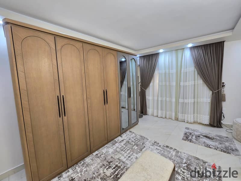 Furnished apartment for rent in Nasr City, Sayed Sabry Street, off Makram Ebeid 18