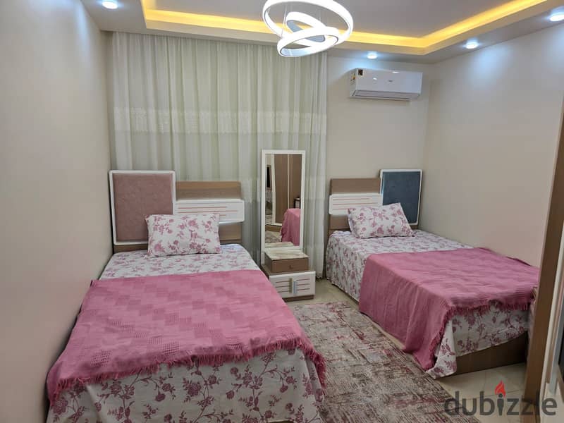 Furnished apartment for rent in Nasr City, Sayed Sabry Street, off Makram Ebeid 28