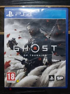 لعبة ghost of tsushima cd بحاله ممتازه