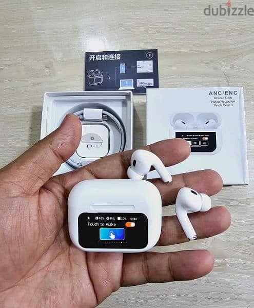 ايربودز بشاشه الجديده. Airpods A9PRO2 with screen 1