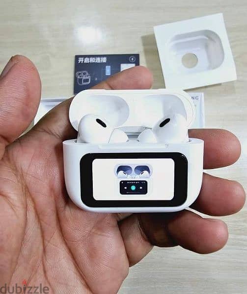 ايربودز بشاشه الجديده. Airpods A9PRO2 with screen 2