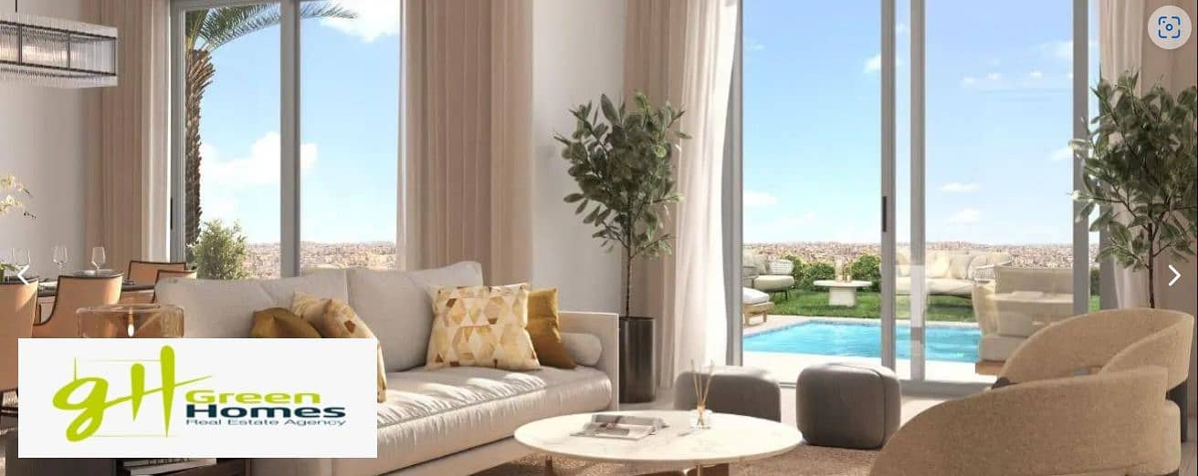 Town House Stunning View For Sale with Installments till 7 Years at Uptown Cairo 2