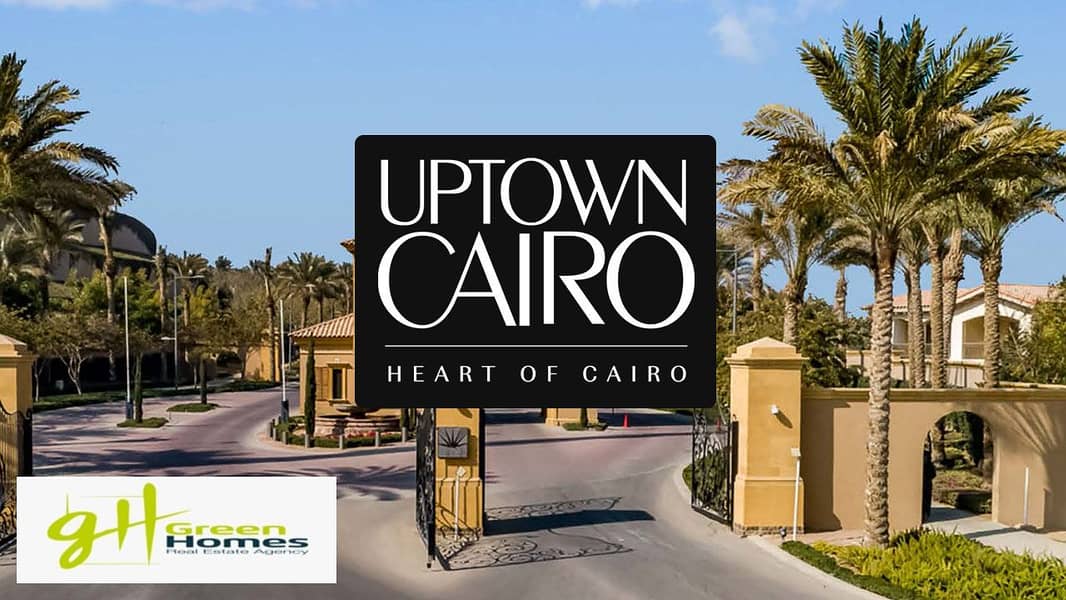 Town House Stunning View For Sale with Installments till 7 Years at Uptown Cairo 7