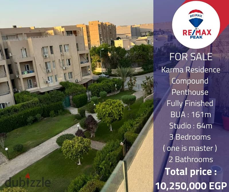 Karma Residence Compound  Penthouse  For Sale  161m 0