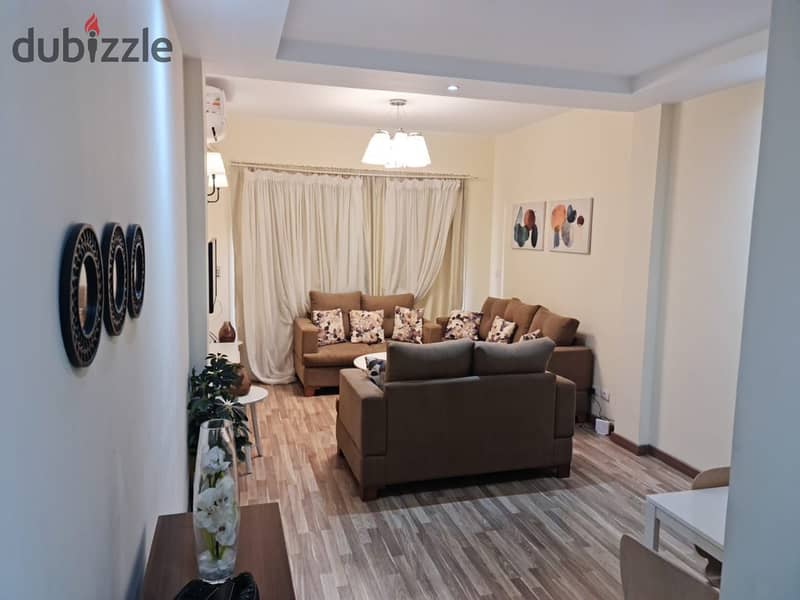 for rent furniture apartment in the address compound elsheikh zayed long term 7