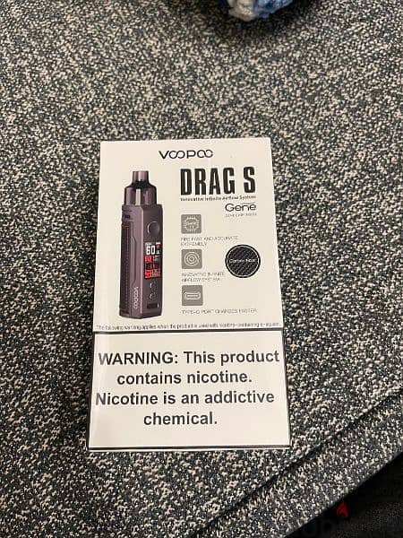 Drag S + DL & MTL cartridge + 3 liquids 0