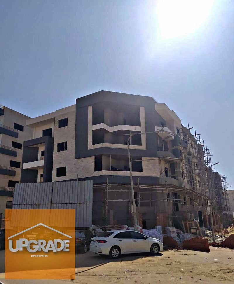 Apartment 210 sqm Ready to deliver in Al-Andalus , Direct on the southern 90th street  in front of the Mivida Compound, New Cairo, 5th Settlement 2