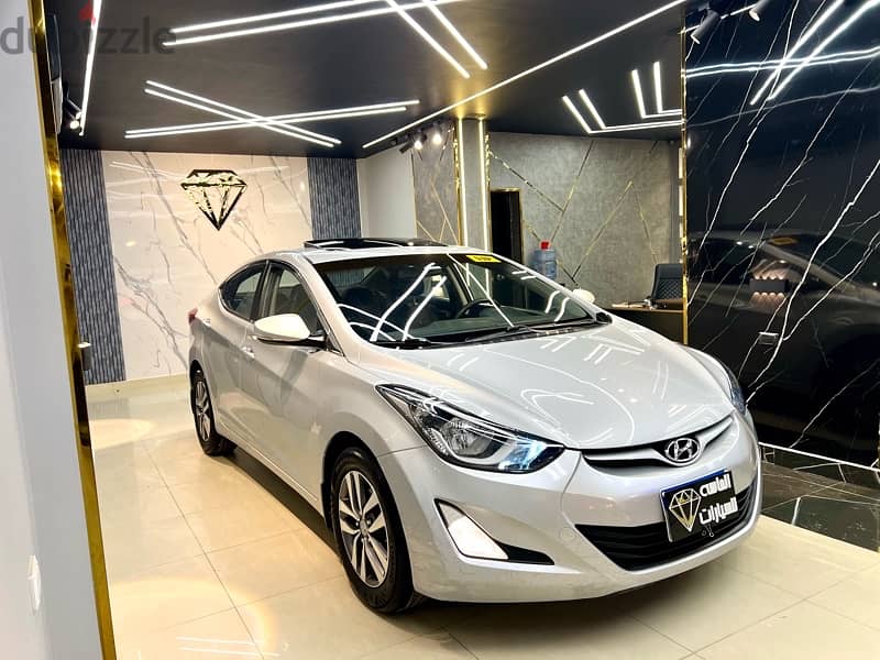 Hyundai Elantra 2016 فابريكة بره وجوه 4