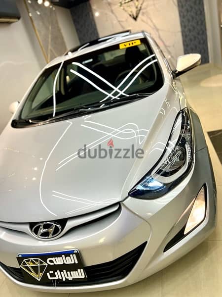 Hyundai Elantra 2016 فابريكة بره وجوه 7