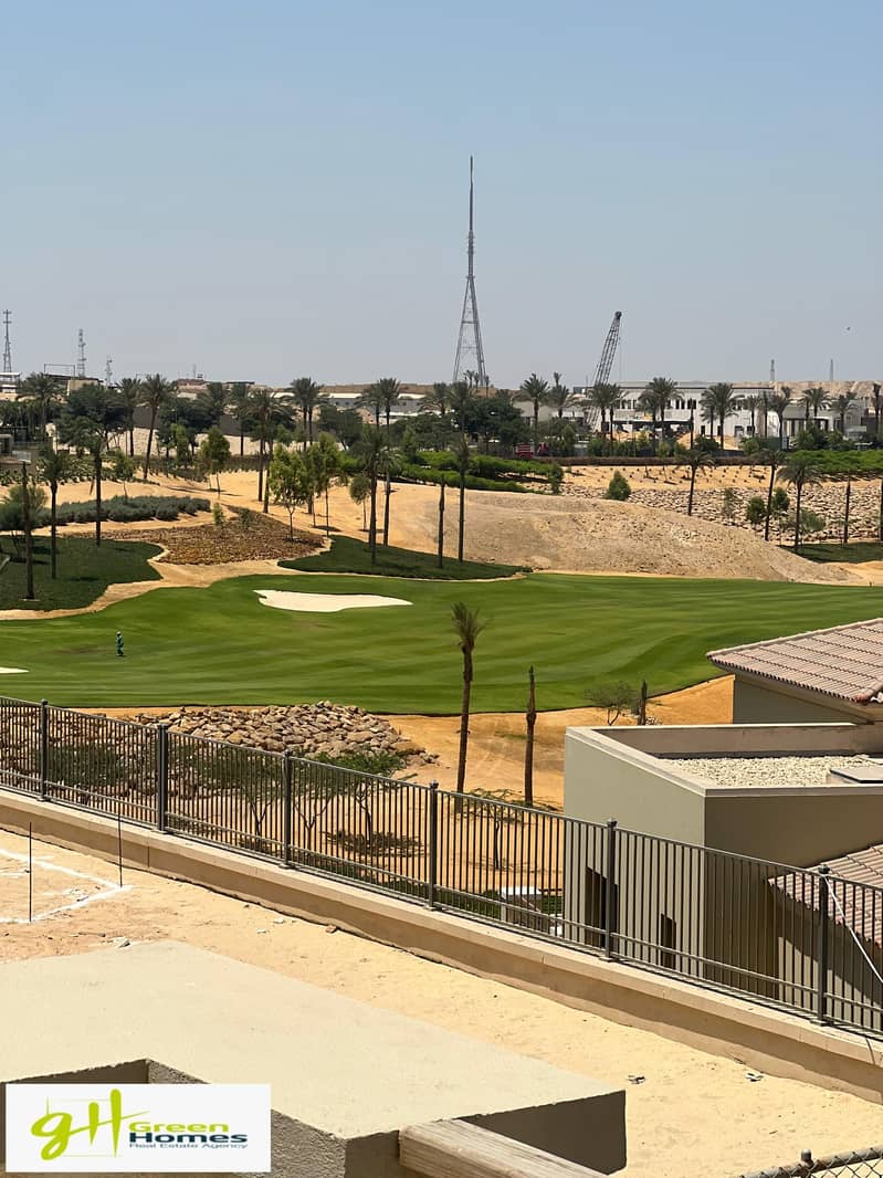 Cheapest Villa V2 Second row golf for sale at Uptown Cairo - Emaar 1