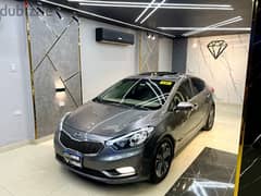 Kia Cerato 2015 فابريكة بره وجوه بالكامل