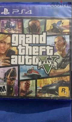 GTA V Playstation 4 CD game 0