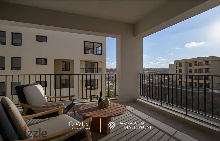 Apartment for sale in O west - Direct on Wahat Road -- Ready to move - Instalments over 7 years 0