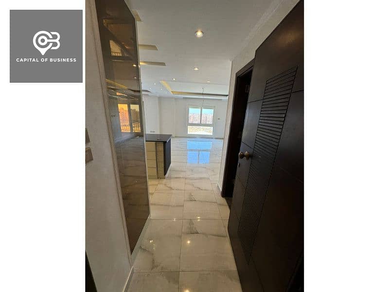 Apartment 186 m, immediate delivery, in the best location in the Fifth Settlement, AMORADA Compound 2