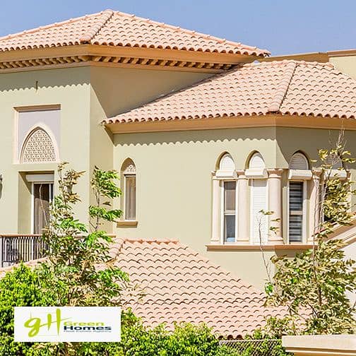 Standalone Villa Fully Finished For sale Ready to move at Uptown Cairo 2