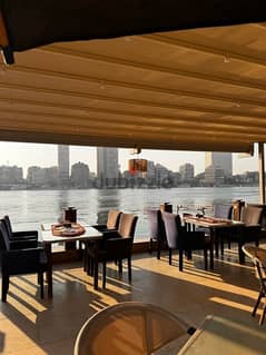 restaurant overlooking the Nile for rent 0