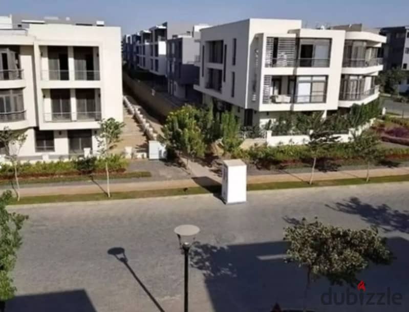 For Sale with down payment and installment ground apartment with garden in Taj city Area 85 Fifth Settlement New Cairo 1