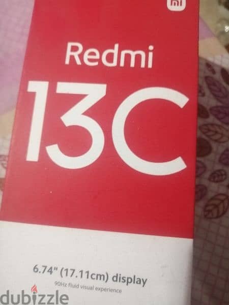 موبيل للبيع redmi c13 شاومي حالة ممتازة جدا بالضمان ب٥٥٠٠ 1