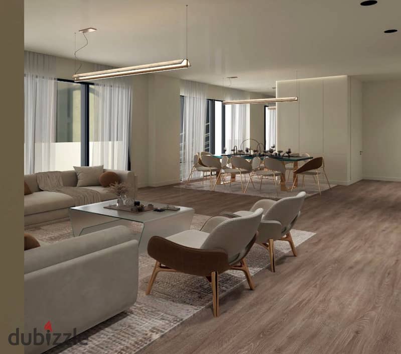 Live in a luxurious apartment in installments over 8 years, prime location in Old Sheikh Zayed, next to ETAPA 14