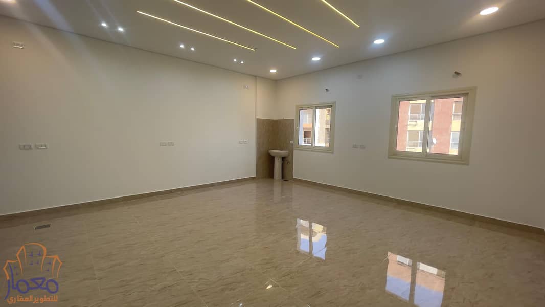 shop for rent 51m first floor  next to rehab city in el koronfel new cairo 1