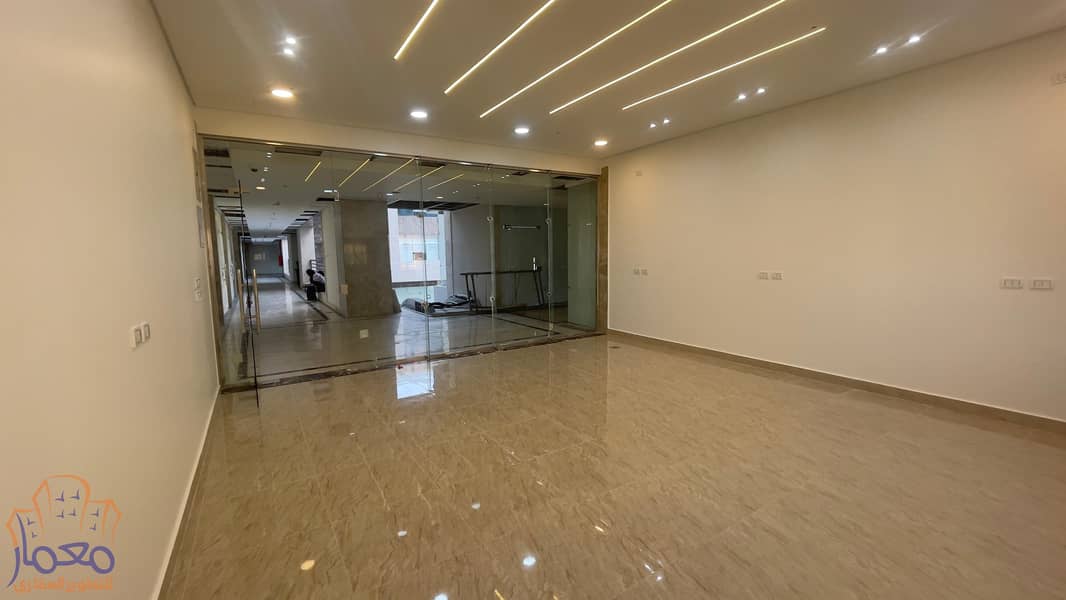 shop for rent 51m first floor  next to rehab city in el koronfel new cairo 9