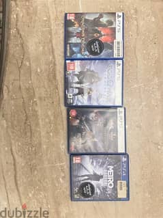 PS5 Games used in perfect condition with no scratches